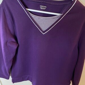 Bobbie Brooks Purple Sweatshirt